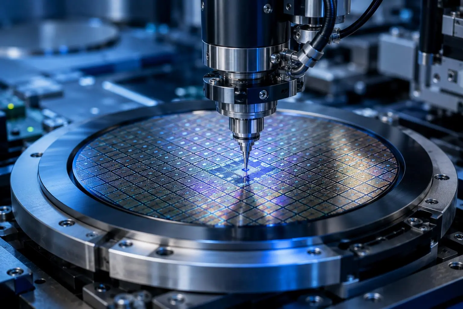 Nauwkeurig bewerkt metalen onderdeel in detail